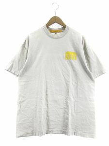 ゆうパケットOK UNION ユニオン バックプリント Tシャツ sizeIII/グレージュ ■◆ ☆ ebc6 メンズ