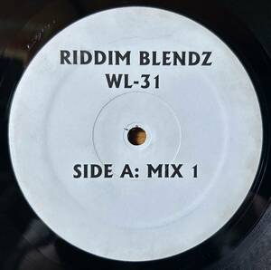 US盤12&#34;★DJ AP★Aaliyah・Keli・Carl Thomas★Riddim Blendz WL31★99年★Mash UP★超音波洗浄済★試聴可能