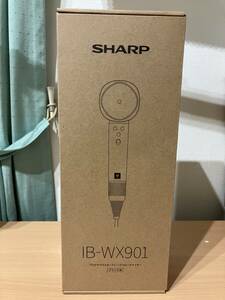 未開封 SHARP プラズマクラスター ドレープフロードライヤー IB-WX901-B ブラック