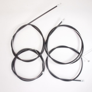 Cable set -RMS- PIAGGIO CIAO PX 50cc - black ピアジオ チャオ 黒 ワイヤーセット