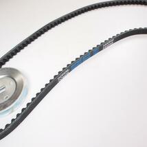 V-belt set Piaggio Ciao with pulley 70mm ピアジオ チャオ ciao プーリー Ｖ-BELTセット 最高速アップに_画像2