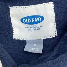 OLD NAVY★オールドネイビー★メンズ ロゴ パーカー★サイズM　85-55_画像8