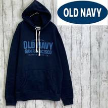 OLD NAVY★オールドネイビー★メンズ ロゴ パーカー★サイズM　85-55_画像1