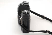 シャッター鳴き無し 動作品 キャノン Canon AE-1 ボディ 黒 ブラック MF 一眼レフ フィルムカメラ 管K6164_画像4