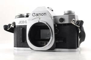 シャッター鳴き無し 動作品 キャノン Canon AE-1 ボディ シルバー MF 一眼レフ フィルムカメラ 管K6178