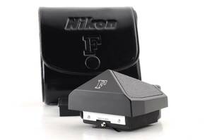 未使用級 ニコン Nikon F アイレベルファインダー 黒 ブラック カメラアクセサリー ケース付 管K6261