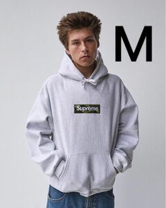 Supreme Box Logo Hooded Sweatshirt 迷彩 Ｍサイズ パーカー