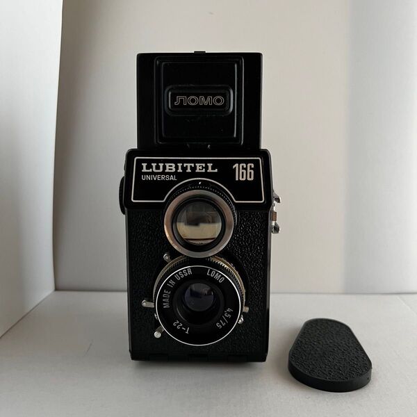 フィルムカメラ LUBITEL 166 120フィルム 小型中版カメラ