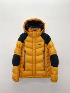 (T3966) MILLET 800+ WINDSTOPPER ダウン ジャケット レディース S サイズ 正規品