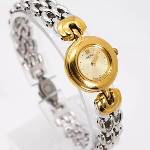 《美品》SEIKO 腕時計 ゴールド レディース ヴィンテージ クォーツ r