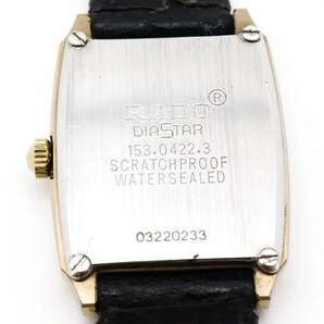 《人気》RADO DIASTAR 腕時計 ゴールド ヴィンテージ レディース j の画像8