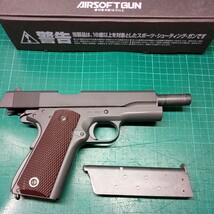 難有り　ガス漏れ有り　WA U.S,M1911A1ガバメント　ミリタリーモデル　ミリガバ　　 45.ACP 　ガスブローバック　ウェスタンアームズ_画像4