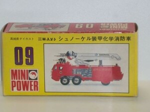 1/78 SHINSEI MINIPOWER 09 シュノーケル装甲化学消防車