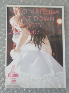 DVD/松田聖子/SEIKO MATSUDA COUNT DOWN LIVE PARTY 2006-2007/SONY/SRBL-1297