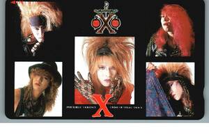 【未使用】XJAPAN　テレホンカード テレカ⑥　-43-