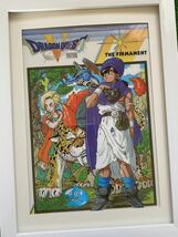 【激レア】額装品　ドラゴンクエストⅤ ドラクエⅤ　鳥山明　堀井雄二　DRAGON QUEST 検)セル画　原画　ポストカード　イラスト_画像1