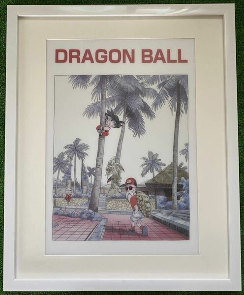 【額装品】ドラゴンボール　ビジュアルボードK 鳥山明　DRAGON BALL 検)セル画　原画　ポストカード　イラスト　ポスター