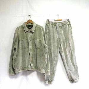 トレンド【ZARA ザラ】裏 ペイズリー/コーデュロイ ジャケット パンツ 上下 セットアップ/DENIM WEAR 