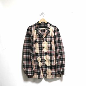 希少【comme des garcons homme コムデギャルソン オム】ad2002 vintage/ジャケット ブレザー/テーラードジャケット