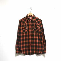 希少【REAL McCoy 600RANCH リアルマッコイズ】901Y オンブレチェック/ウエスタンシャツ/シャツ 長袖シャツ_画像1