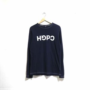 希少【comme des garcons homme コムデギャルソンオム】ad2012 cdgh ロゴ 長袖 カットソー Tシャツ 