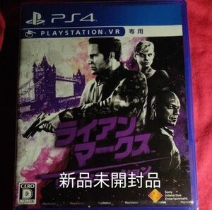 新品【PS4】 ライアン・マークス リベンジミッション VR専用