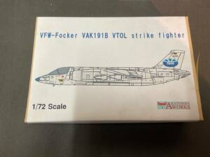 ☆★☆ レジンキット　AKATOMBO 1/72 VAK191 VFW-ウォーカー　VTOL　　　　　　未組み立て　☆★☆