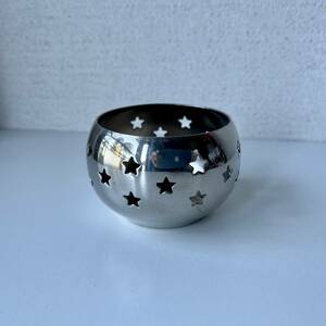  star pattern. candle holder 