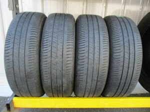 ★☆195/65R15 91S ダンロップ ENASAVE EC300+ 2018年製 新車外し 4本 送料込☆★インボイス領収書発行可能