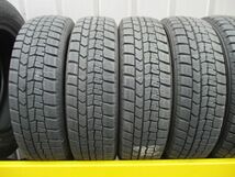 ★☆155/65R14 75Q ダンロップ WINTER MAXX WM02 スタッドレス 2019年製 4本 送料込 T37010221☆★インボイス領収書発行可能_画像1