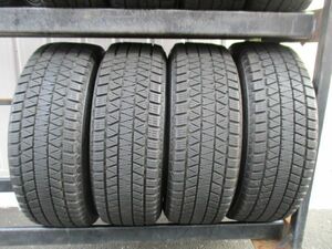 ★☆225/65R17 102Q ブリヂストン BLIZZAK DM-V3 スタッドレス 2019年製 4本 送料込 T37070221☆★インボイス領収書発行可能