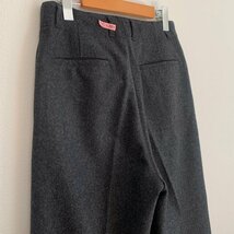 Sarahwear サラウェア 起毛ウール パンツ 1 チャコール レディース 秋冬 未使用に近い 美品_画像7