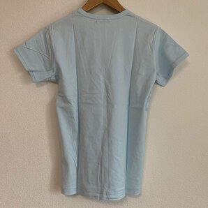 未使用品 pom ponette junior ポンポネット ジュニア Tシャツ L 160 水色 女の子 夏 タグ付き 美品の画像6