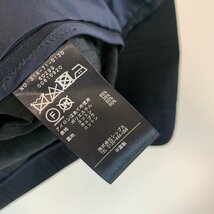 SHIPS シップス Primary Navy Label 凹凸素材 ロング ベスト 38 レディース 美品_画像10