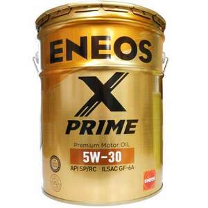 【送税込21680円】ENEOS エネオス X PRIME SP/RC GF-6A 5W-30 20L 100%化学合成油 ※法人・個人事業主様宛限定※