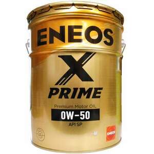 [ postage and tax included 29980 jpy ]ENEOSe Neos X PRIME SP 0W-50 20L 100% chemosynthesis oil * juridical person * private person project . sama addressed to limitation *