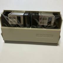 【未使用品】SONY ソニー MF2HD Micro Floppy Disk 20枚セット ジャンク ケース付き_画像2