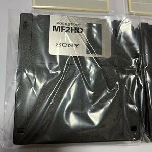 【未使用品】SONY ソニー MF2HD Micro Floppy Disk 20枚セット ジャンク ケース付きの画像4