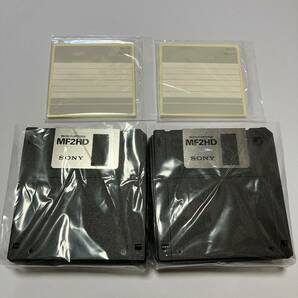 【未使用品】SONY ソニー MF2HD Micro Floppy Disk 20枚セット ジャンク ケース付きの画像3