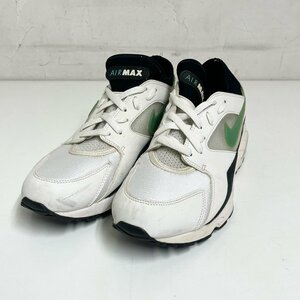 NIKE AR MAX 93 復刻版 ナイキ エアマックス 306551-107 ホワイト×グリーン メッシュ 28cm US10 メンズスニーカー digjunkmarket