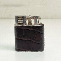 dunhill ダンヒル ユニークハンマー オイルライター Made in England イングランド ヴィンテージ 喫煙具 革 現状品 digjunkmarket_画像2