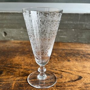 Baccarat/バカラ ローハン シャンパンフルート クリスタルガラス 箱無し ③ 現状品 digjunkmarketの画像3