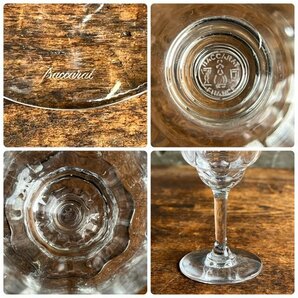 Baccarat/バカラ カプリ ワイングラス クリスタルガラス 現状品 digjunkmarketの画像9