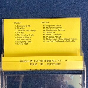 希少! レア! プロモ DEPECHE MODE / THE SINGLES 81-85 カセットテープ 非売品 サンプル品 デペッシュ・モード ザ・シングルス 81-51 digjの画像8