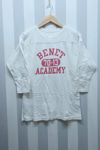 2-6968A/ウエアハウスフットボールTシャツ WAREHOUSE 送料200円 