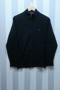 2-6978A/トミーヒルフィガー コットンジップニット セーター TOMMY HILFIGER