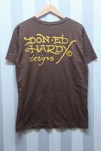 2-6997A/未使用品 Ed hardy半袖Tシャツ CR21161エドハーディー 送料200円 _画像2