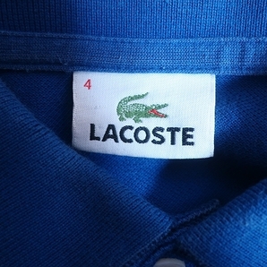 2-7206A/LACOSTE 半袖ポロシャツ L1212X 日本製ラコステ 送料200円 の画像3