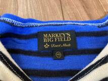 ☆中古品☆マーキーズ　BIGFIELD 長袖Tシャツ　ボーダー柄 キッズ　サイズ140㌢_画像2