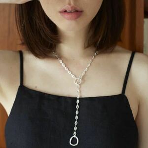 [送料無料] 新品　ナッシングアンドアザーズ　Design Chain Necklace シルバー